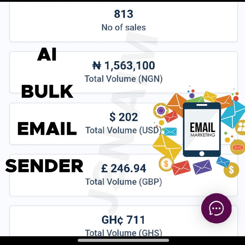 Buy AI BULK EMAIL SENDER by JSN AIM on Selar